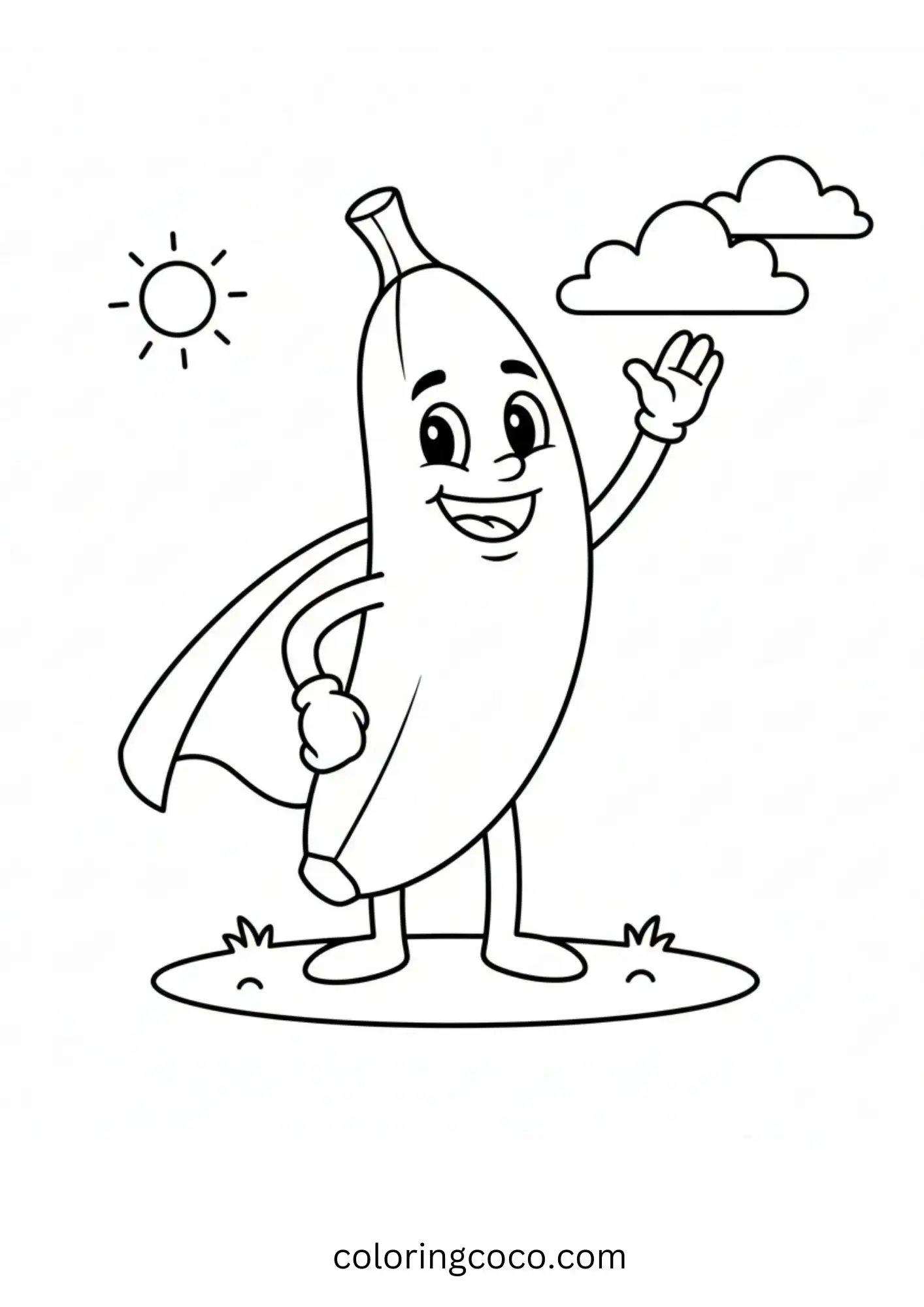 Happy Smiling Banana