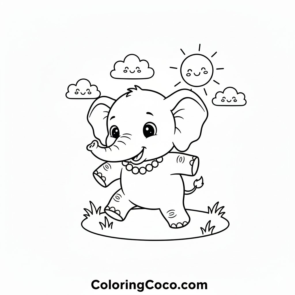 Dancing elephant