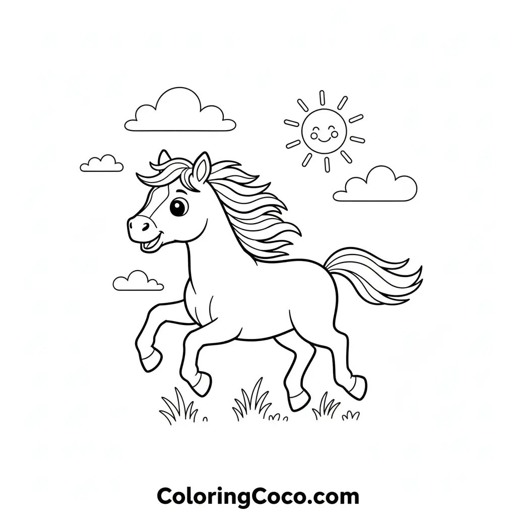 Running Horse